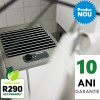 Dezumidificator si purificator profesional Woods LD40 PRO, filtru particule SMF, capacitate 31 litri/zi, higrostat incorporat, carcasa metalica,10 ani garantie